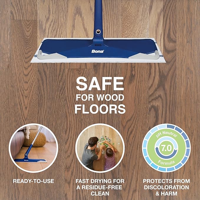 Bona Hardwood Floor Disposable Wet Cleaning Pads