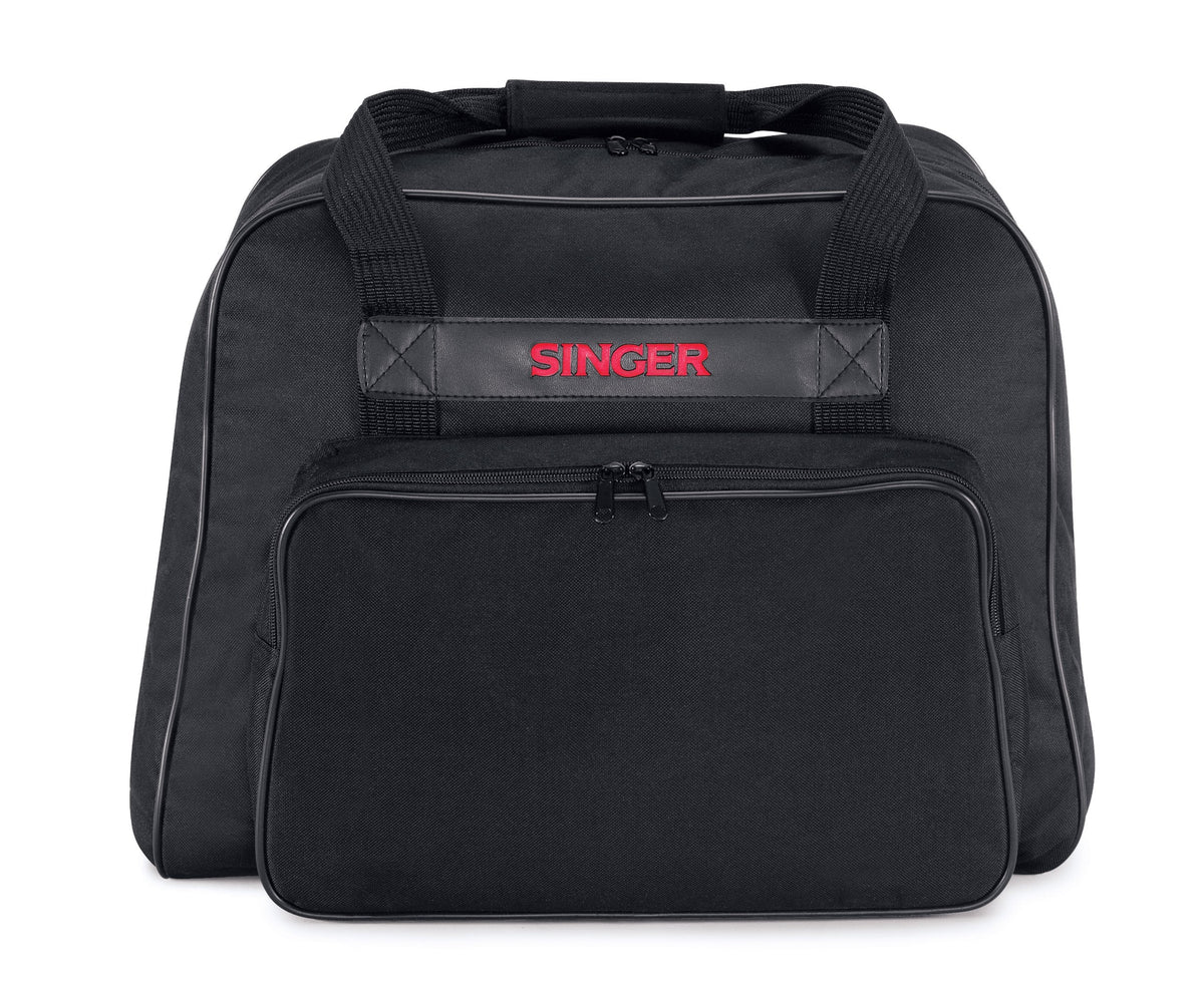 SINGER | Heavy Duty 4452 Sewing Machine, Gray + SINGER Machine Carrying Case, Black
