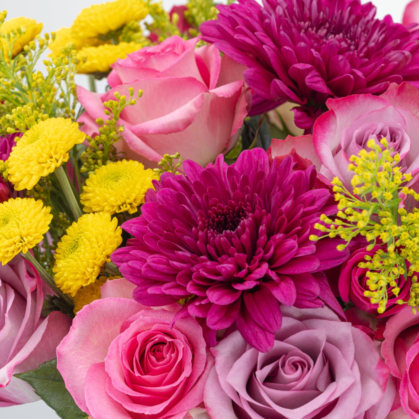 Benchmark Bouquets - Mothers Day Mixed Bouquet - Fresh Flowers for Delivery - Mothers Day Flowers - Gifts for Mom - Fresh Floral Bouquet - Teacher Appreciation Gifts (Glass Vase Included)