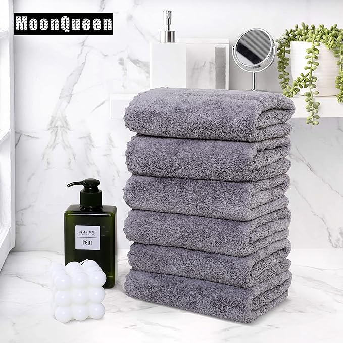 MOONQUEEN 18 Pack Premium Hand Towels