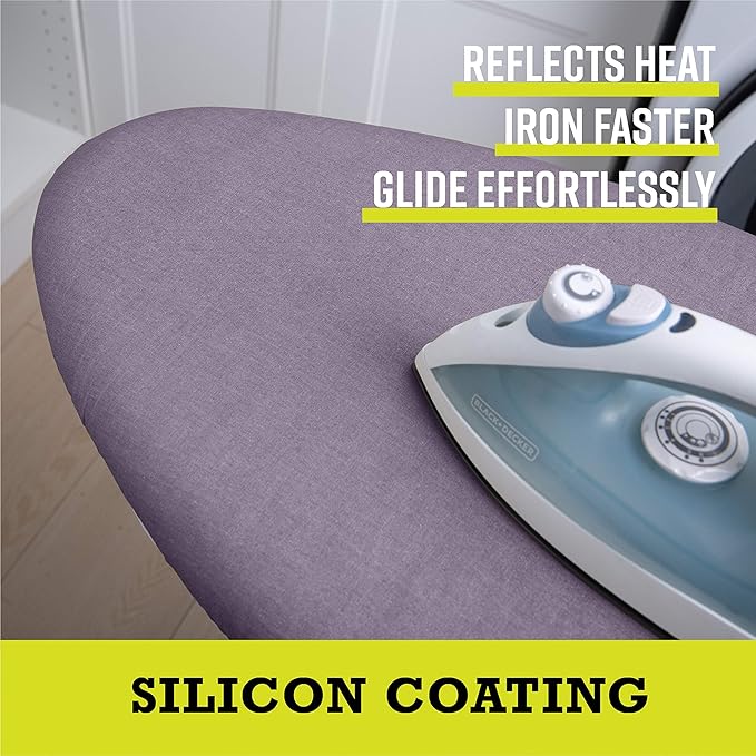 Simplify Ironing Board Cover and Pad | Silicone Coated | Scorch Resistant |