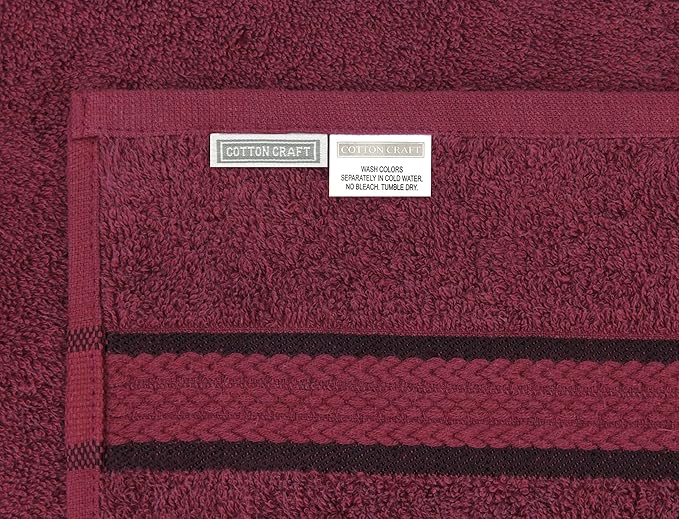 COTTON CRAFT Ultra Soft Washcloths