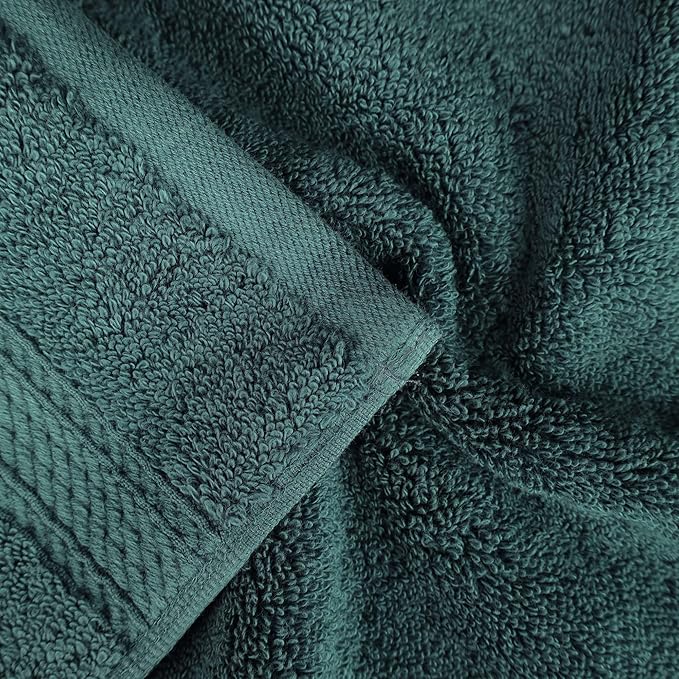 Superior Egyptian Cotton Pile Bath Towel Set of 4, Ultra Soft Luxury Towels