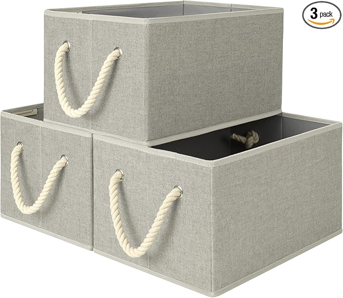 StorageWorks Storage Baskets for Shelves, Closet Organizers and Storage Bins