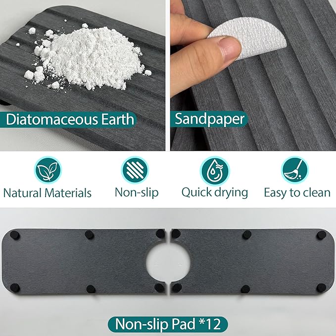 Faucet Mat for Kitchen Sink
