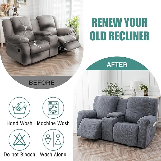 Genina Recliner Loveseat Covers