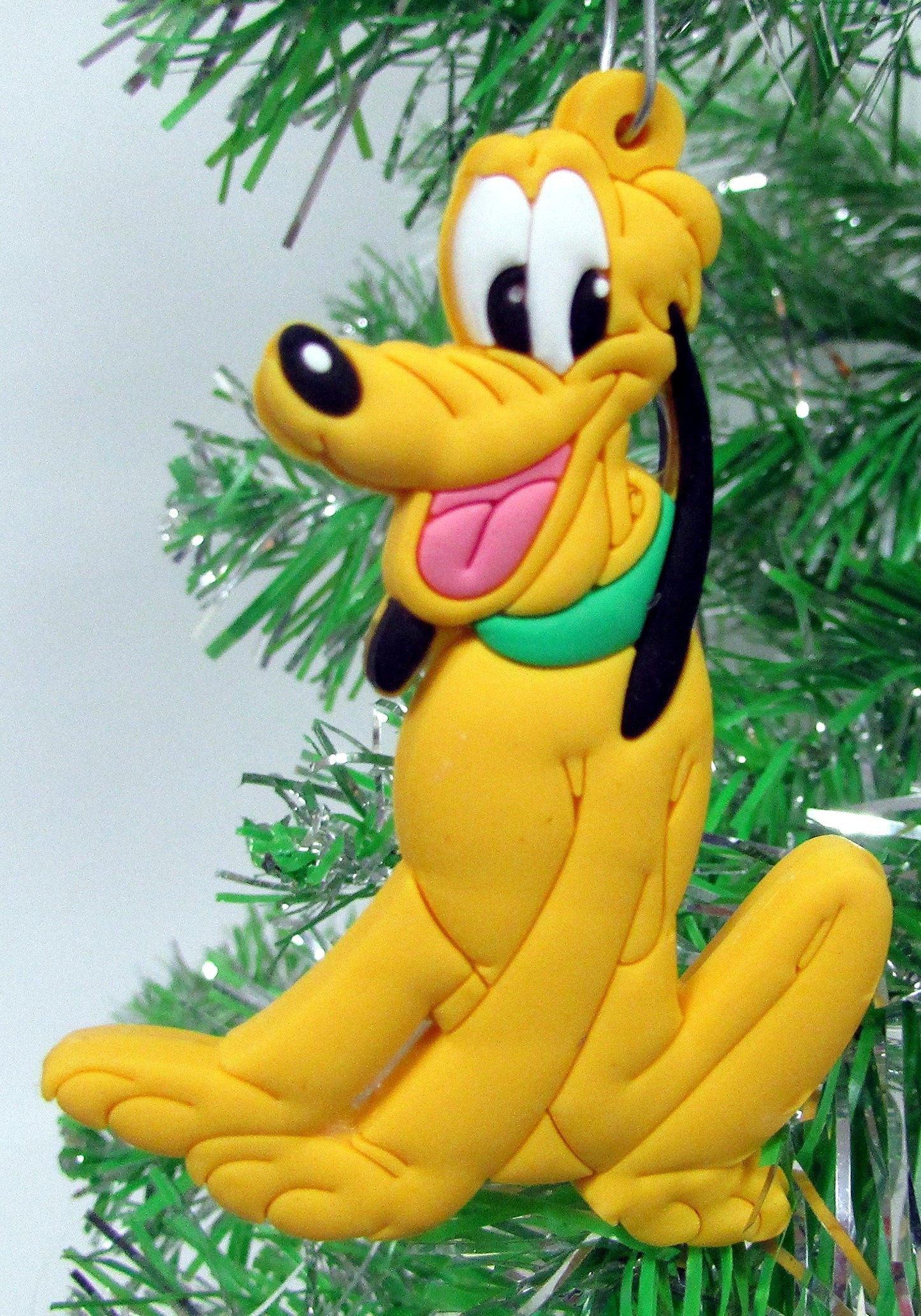Mickey Mouse 6 Piece Ornament Set Featuring Mickey Mouse, Minnie Mouse, Donald Duck, Daisy Duck, Goofy and Pluto - Unique Shatterproof Plastic Design - Great for Kids