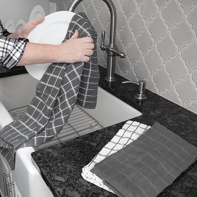 Ritz Premium 3-Pack Kitchen Towel & 6-Pack Dish Cloth Set