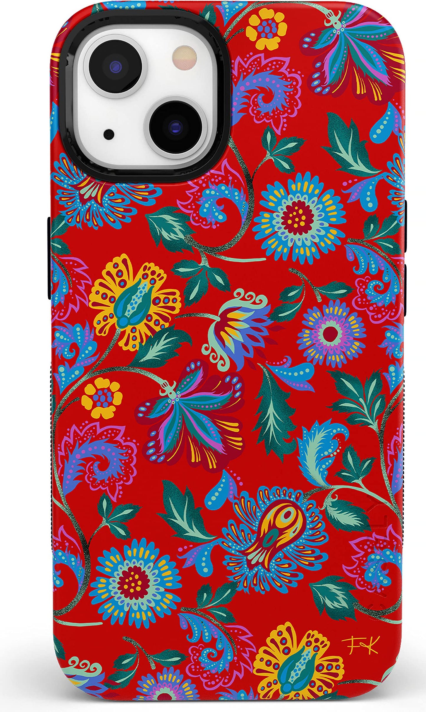 Casely iPhone 14 Case | Pastel Garden | Sunday Best | Compatible with MagSafe | Bold Protective Design