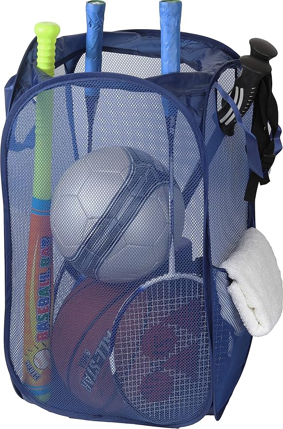Simple Houseware Mesh Pop-Up Laundry Hamper Basket