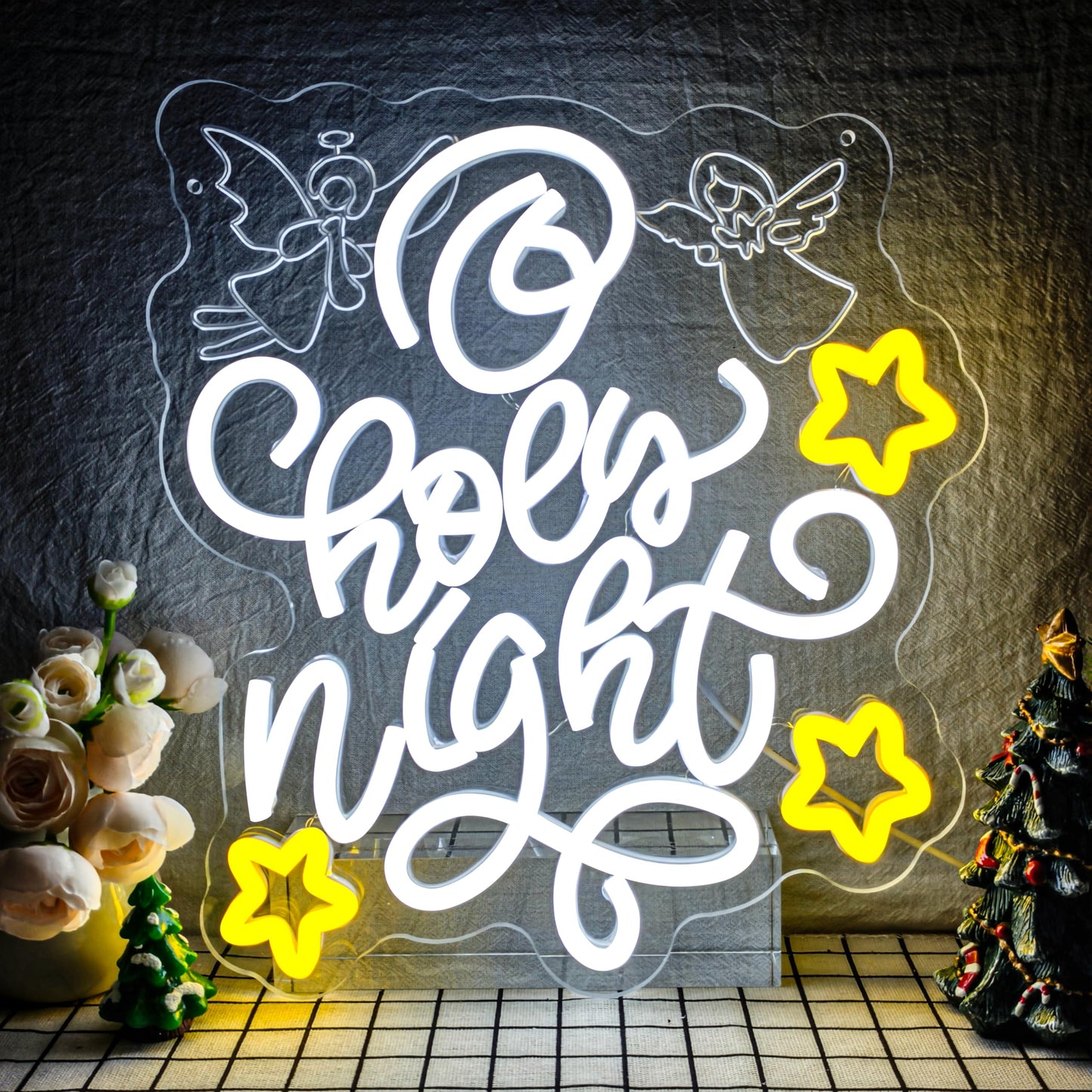 zikdhf Christmas Neon Sign for Wall Decor Christmas Led Sign Dimmable Xmas Neon Light Sign for Home Party Decor Xmas Gift