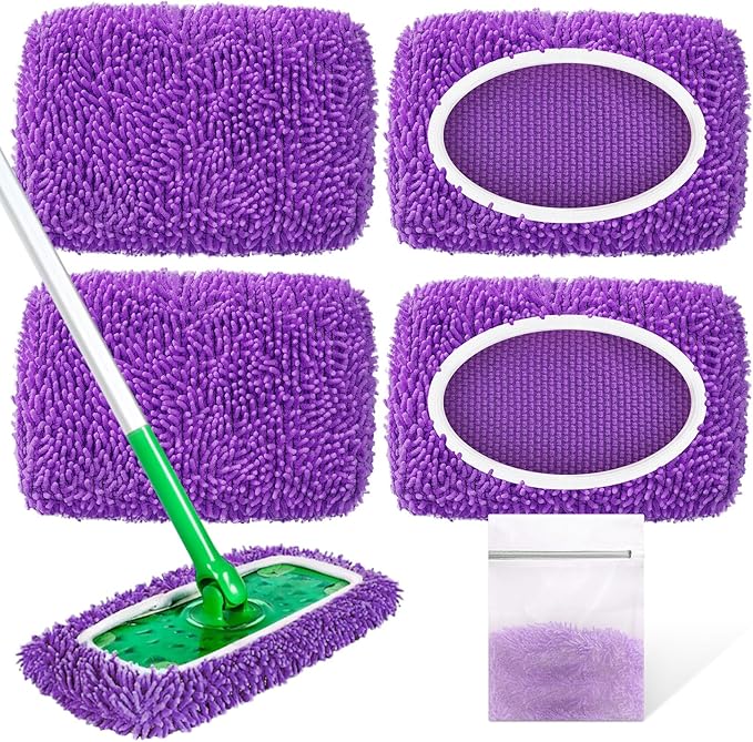 Reusable Mop Pads Compatible