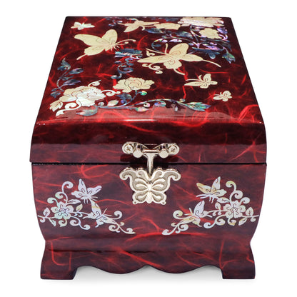 MADDesign Mother of Pearl Lacquered Jewelry Music Box