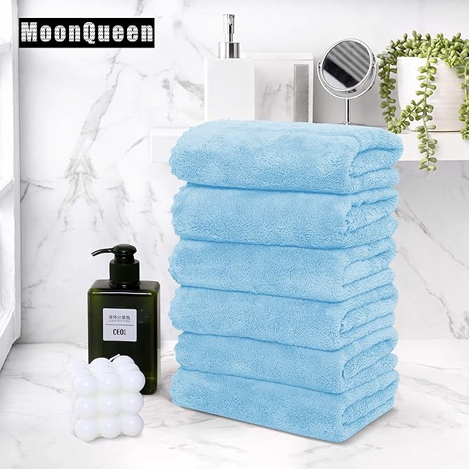 MOONQUEEN 18 Pack Premium Hand Towels