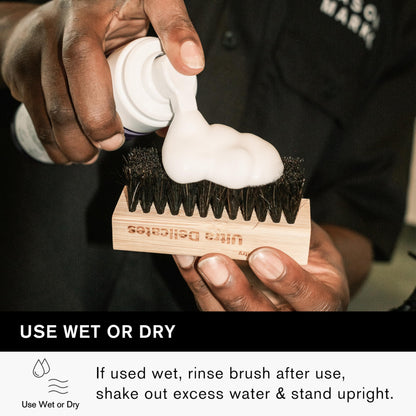 Jason Markk Shoe Cleaning & Sneaker Care – Deep Cleaning Solution, Delicate & Durable Brushes – Safe for Leather, Suede, Wool, Cotton, Polyester
