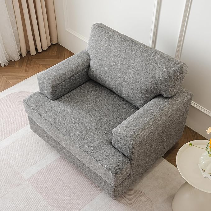 Oversized Living Room Chairs Set of 2, Comfy Accent Chair
