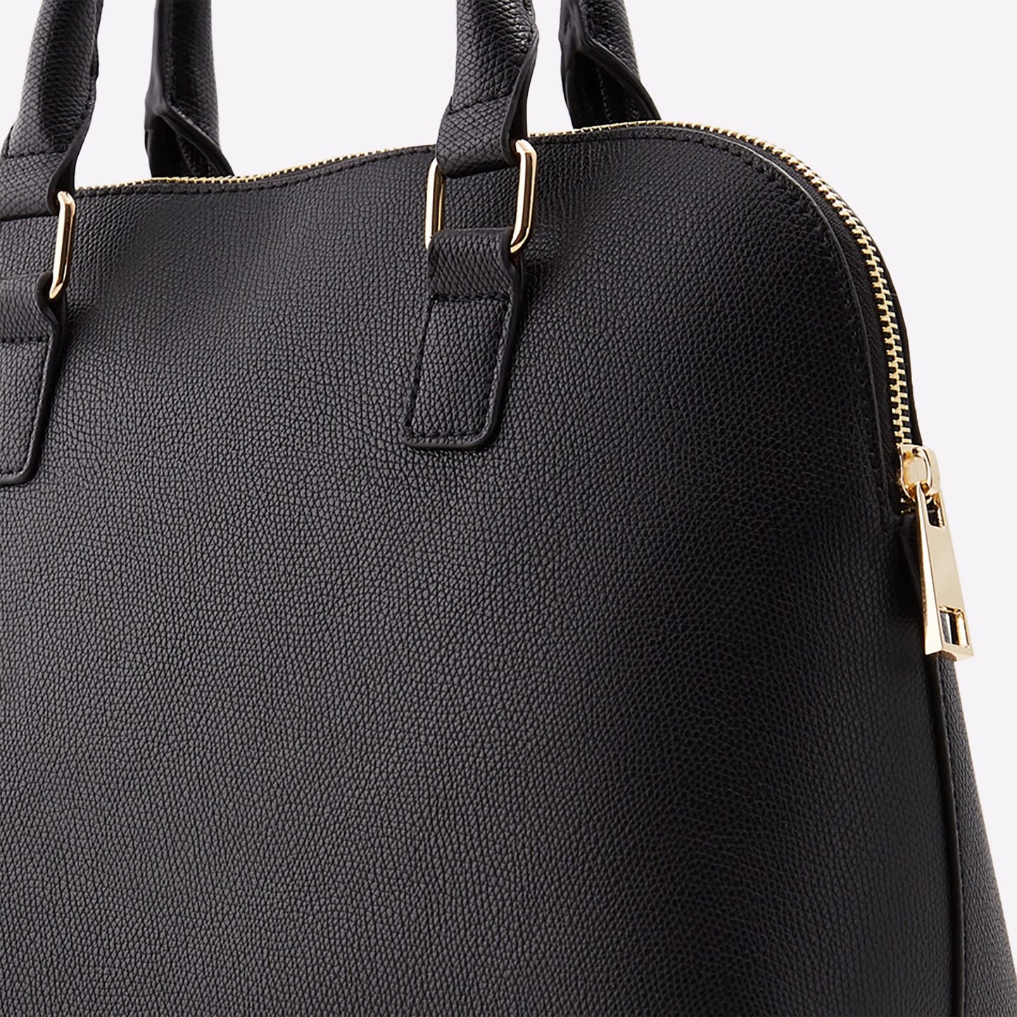 Aldo Women's ALDO Women s Galilini Dome Satchel Handbag, Black, One Size UK