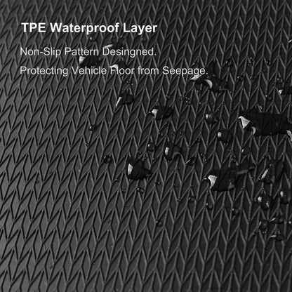 WENNEBIRD Superior Carpet Floor Mats for 2018-2024 Ford Expedition 7 Seats (Not for 8 Seats), 0.6-Inch Ultra-Thick, Noise-Reducing, All-Weather Waterproof Anti-Slip – 4-Pc Set