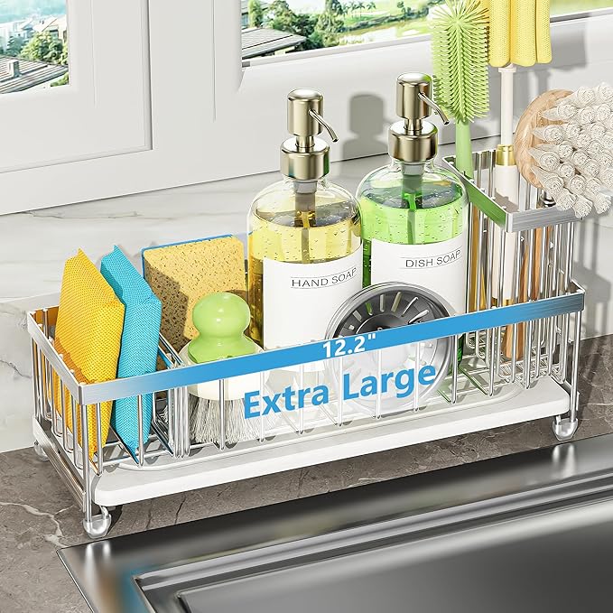 Cisily Extra Large Sink Caddy Organizer