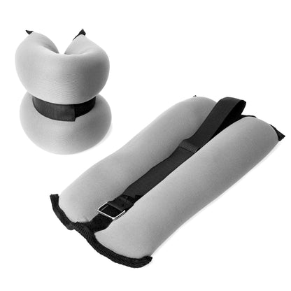 Tone Fitness Ankle/Wrist Weights, 1 lbs Pair - Gray