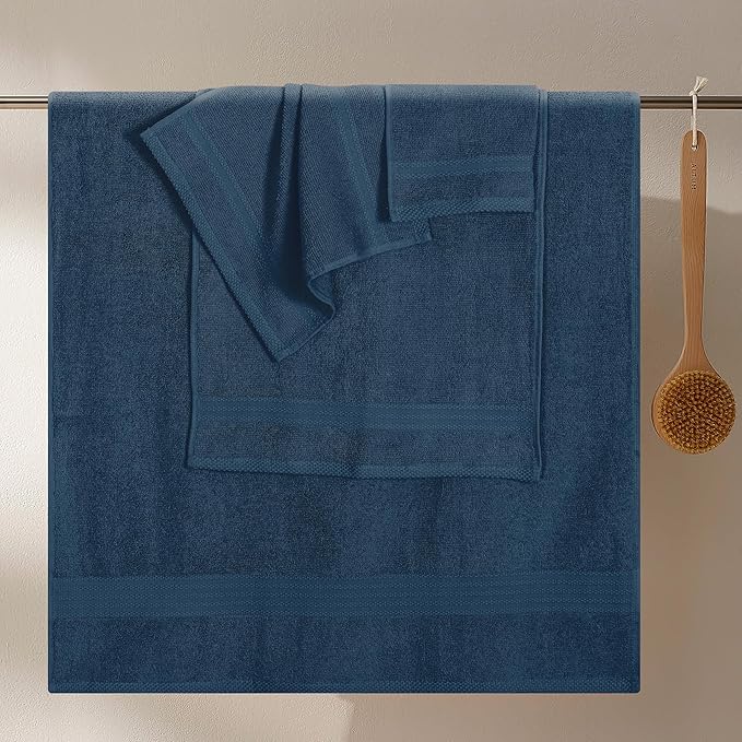 GLAMBURG Ultra Soft 8-Piece Towel Set
