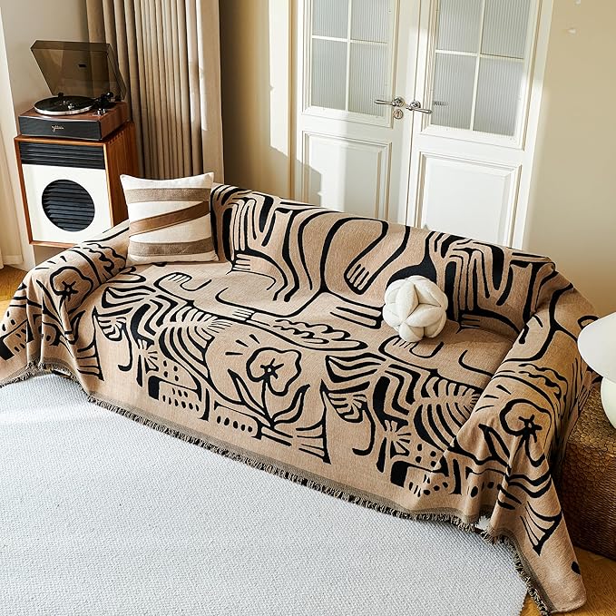 MYSKY HOME Couch Cover for Dogs, Washable Couch Covers, Sofa Covers for