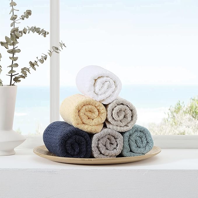 Tommy Bahama - Hand Towels, Soft & Absorbent Cotton Towels, Low Linting & Fade