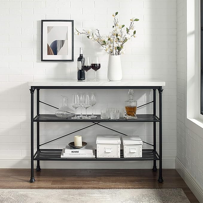 Crosley Furniture Madeleine Sofa Console Table