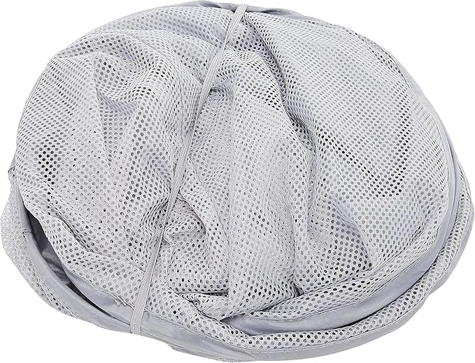 Whitmor Mesh Popup Laundry Hamper 3 Compartment Sortable Horizontal Collapsible