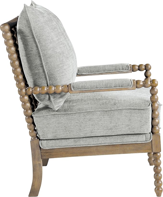 OSP Home Furnishings Fletcher Spindle Accent Chair