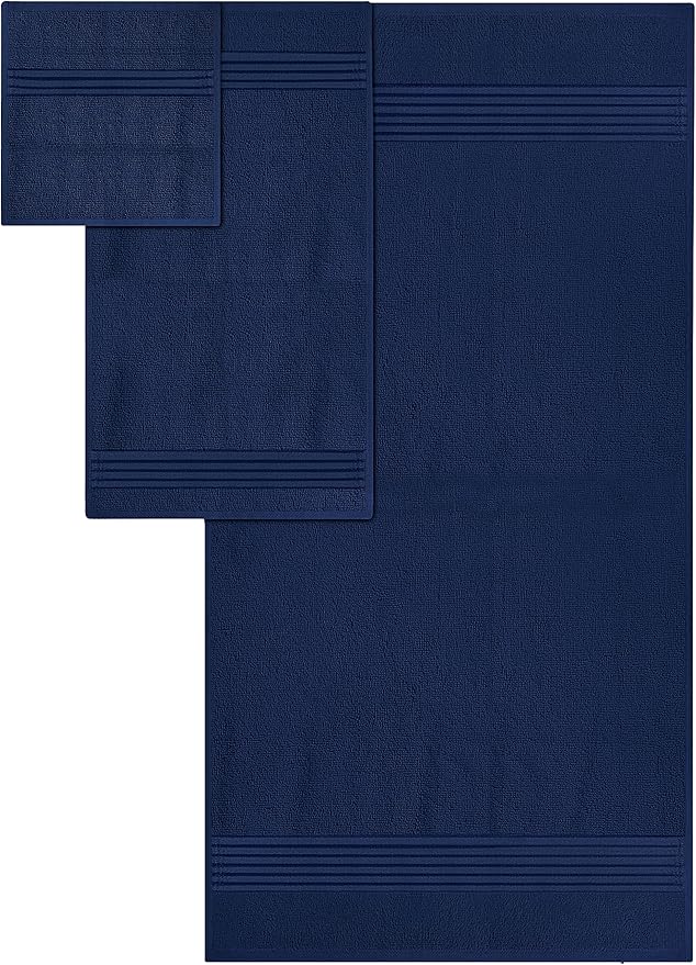 Utopia Towels 8 Piece Premium Towel Set, 2 Bath, 2 Hand, and 4 Washcloths