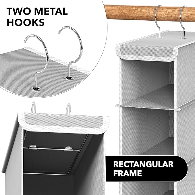 Simple Houseware 10 Shelves Hanging Shoes Organizer Holder