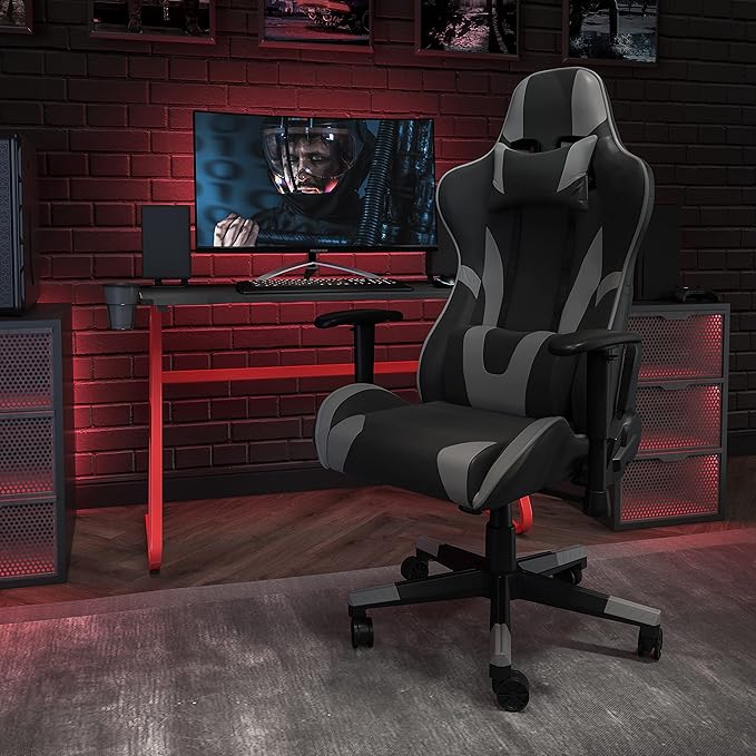 Flash Furniture X20 Gaming Chair Racing Office Ergonomic Computer PC Adjustable