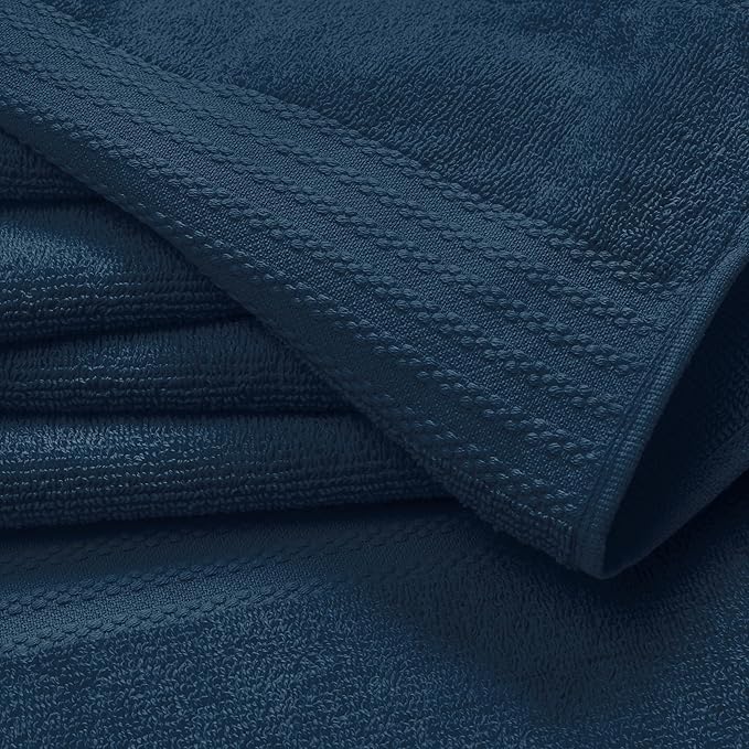 GLAMBURG Ultra Soft 8-Piece Towel Set