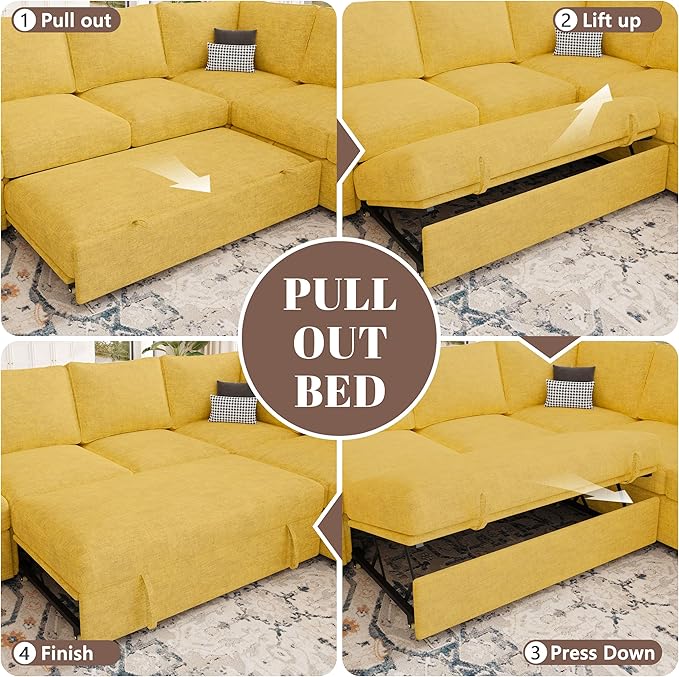 85 Inch Modular Sectional Sofa