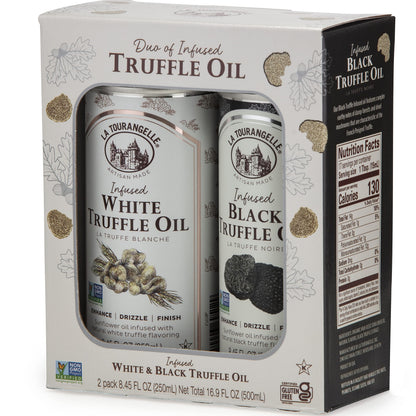 La Tourangelle, White Truffle Cooking Spray, Complex Gourmet Earthy Flavor for Spraying on Pasta, Popcorn, Vegetables, Potatoes, and More, 5 Fl Oz