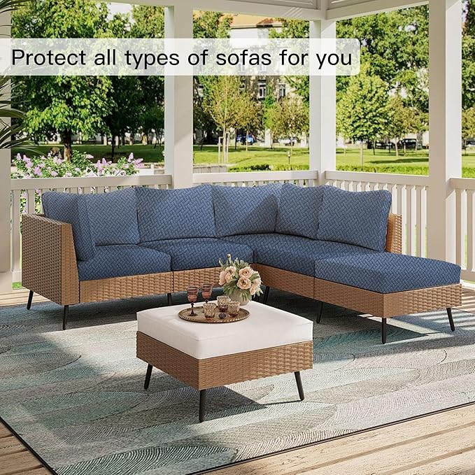 Outdoor Cushion Covers Set, Replacement