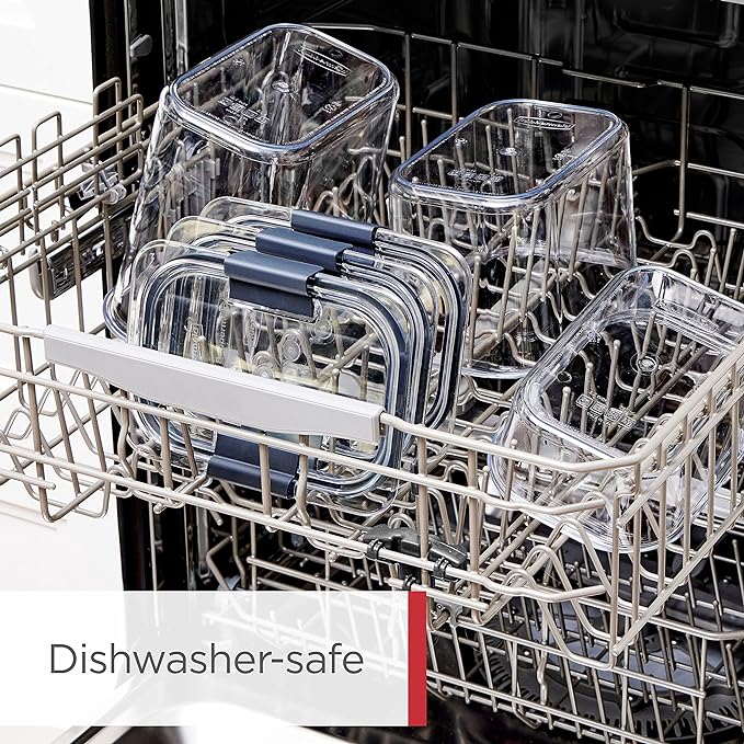 Rubbermaid Brilliance BPA-Free Airtight Food Storage Containers