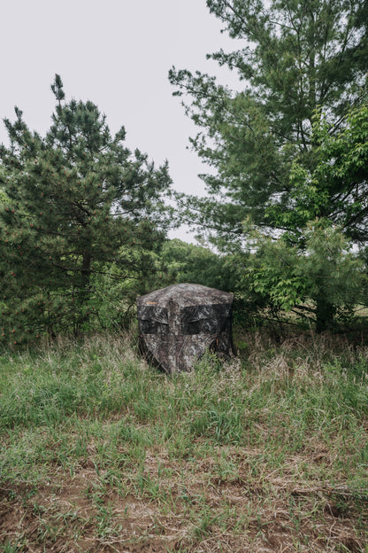Muddy Infinity Evo Ground Blind Veil Canyon Gray