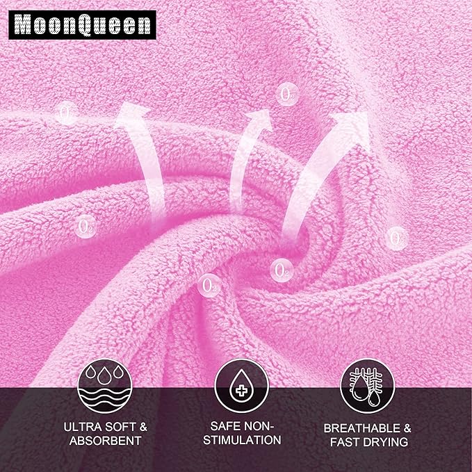MOONQUEEN Ultra Soft Premium Washcloths Set