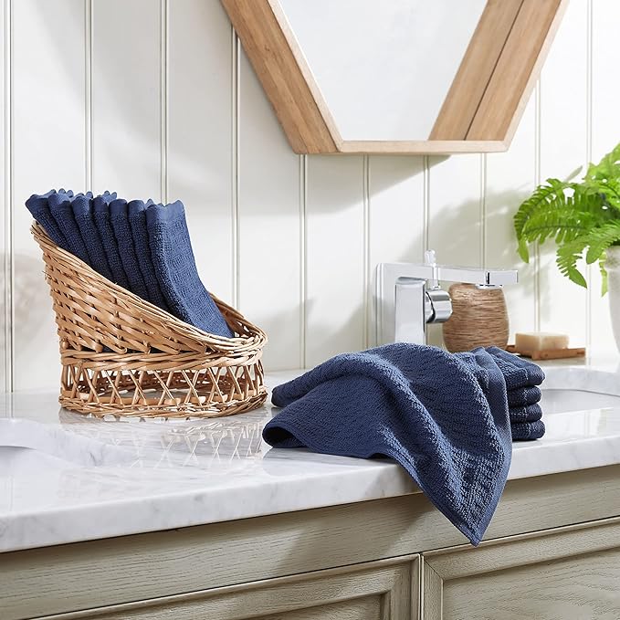 Tommy Bahama - Washcloths, Soft & Absorbent Cotton Towels, Low Linting & Fade