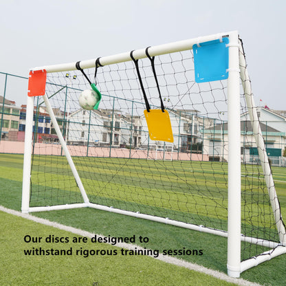 Eco Walker Soccer Goal Shooting Target Discs Sports Goal Reactive Agility Training: Enhance Accuracy and Agility for Lacrosse, Hockey, Soccer, Baseball