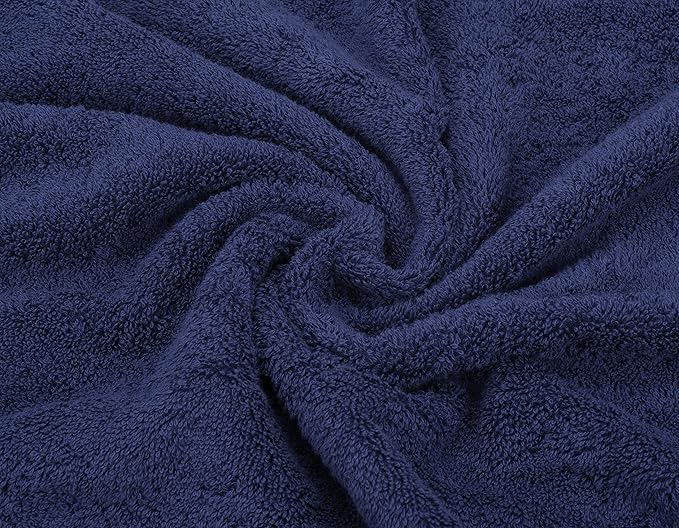 American Soft Linen Luxury 6 Piece Towel Set, 2 Bath Towels 2 Hand Towel 2