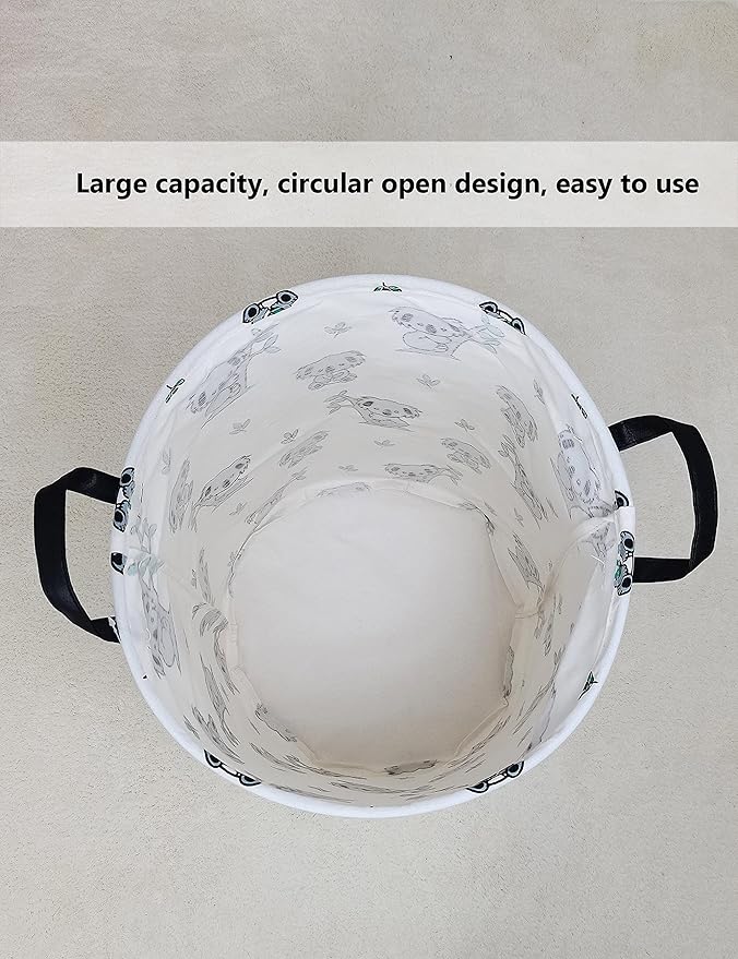 QUEENLALA Large Storage Basket, Laundry Hamper/Bathroom/Home Decor/Collapsible