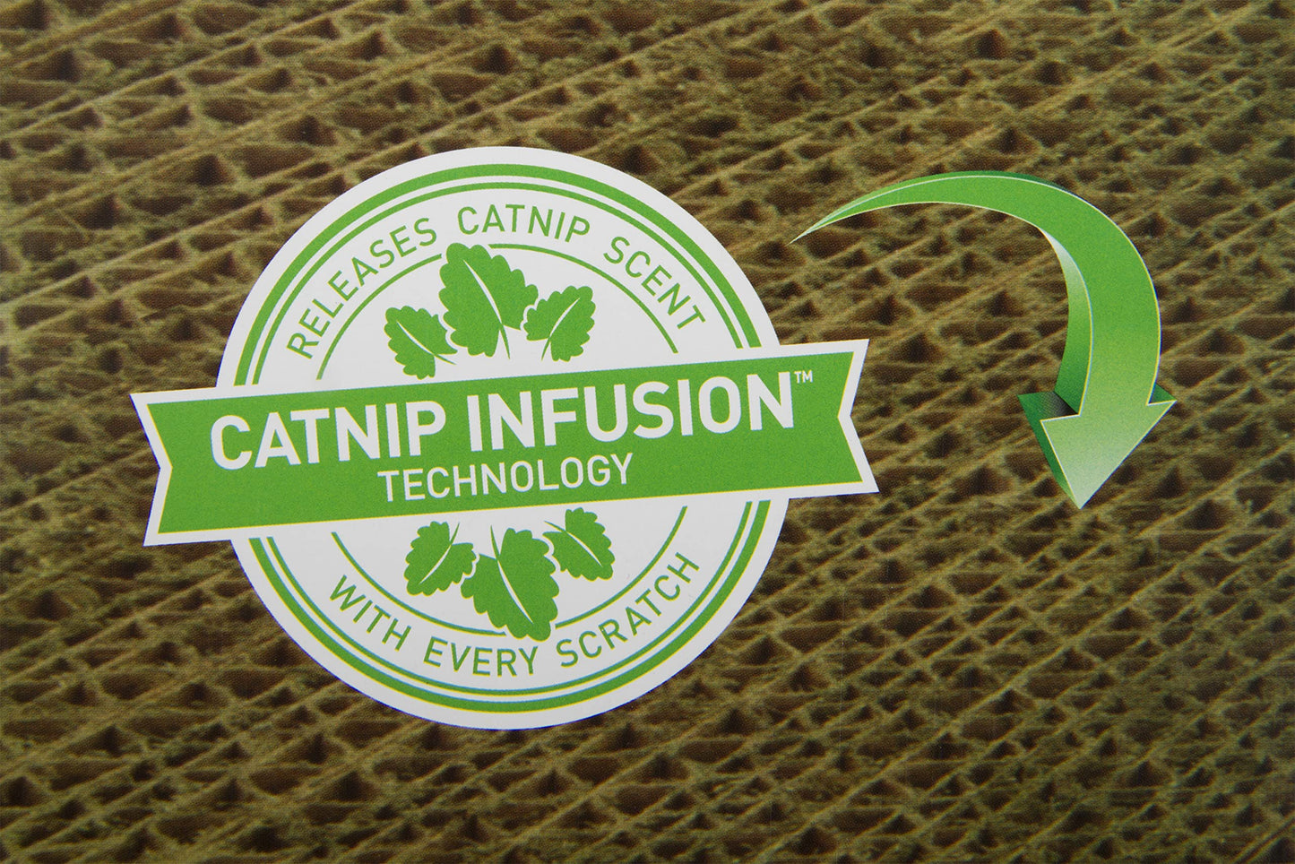 SmartyKat Super Scratcher Chaise Corrugated Cat Scratcher, Catnip Infusion Technology - Brown, One Size