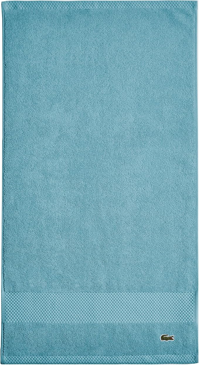 Lacoste Heritage 100% Supima Cotton Hand Towel, Premium Super Soft Bath Towel