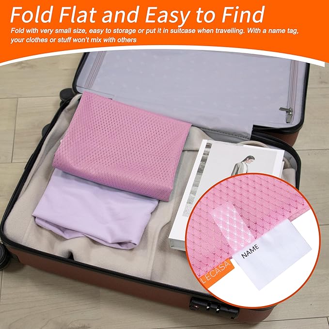 Polecasa Heavy Duty Diamond Large Mesh Laundry Bag