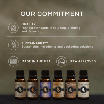 Eternal Essence Oils Woodsy Premium Fragrance Oils Set - Including Pine, Cedar Wood, Sandalwood, Bamboo & Teak, Woodland Bay and Frankincense - Rustic and Woody Scented Oils (6 Pack)