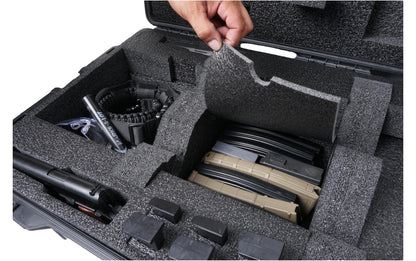 Case Club 2 Rifle (or Shotgun) Waterproof Case fits Multiple Guns & 3 Pistols