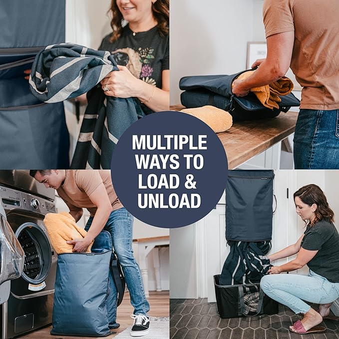 CleverMade Convertible Laundry Hamper Bag
